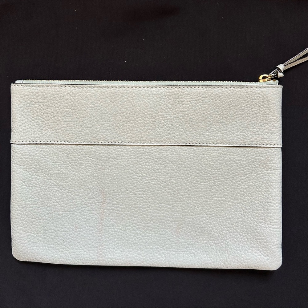 KATE SPADE | pebble Leather Zip Pouch Clutch - Picture 2 of 11